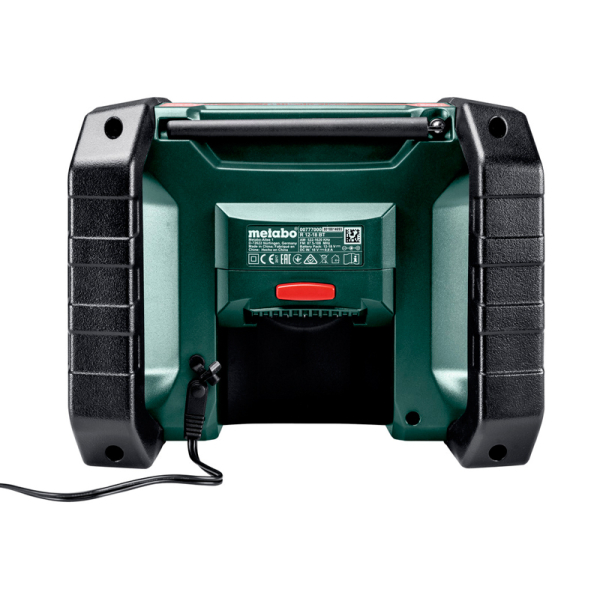 Радіоприймач Metabo R 12-18 DAB + BT, каркас