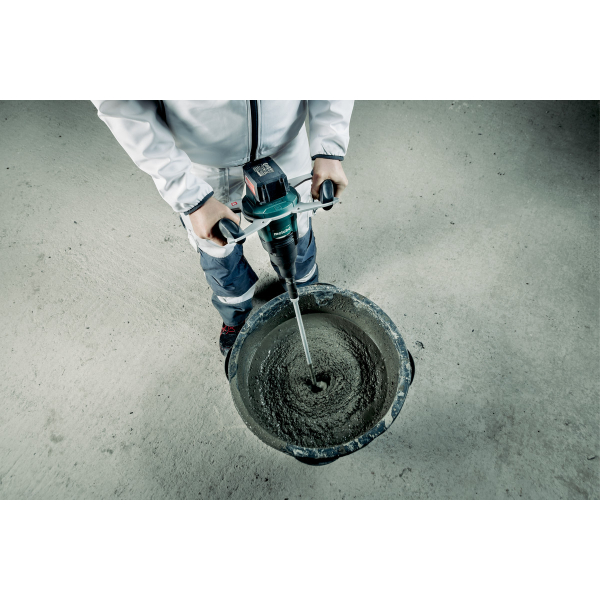 Акумуляторний міксер Metabo RW 18 LTX 120, 2x5.5Ah, з/п