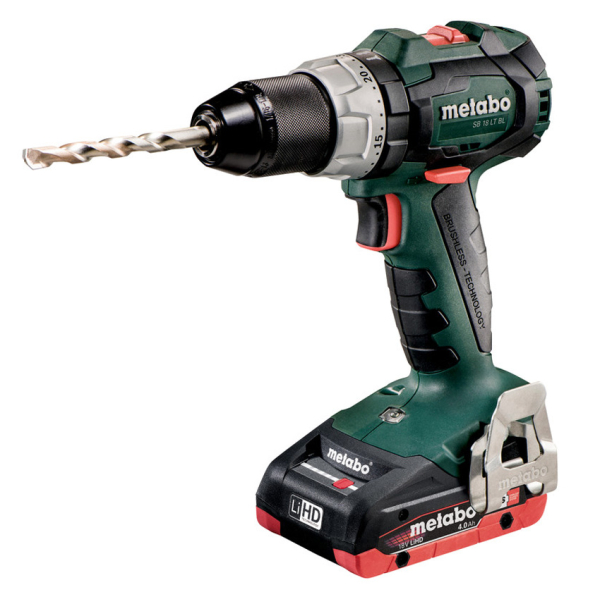 Акумуляторний ударний шуруповерт Metabo SB 18 LT BL LiHD, 2x4.0Ah, з/п ASC 55, кейс