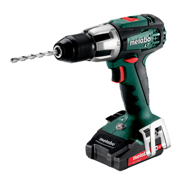 Аккумуляторный ударный шуруповерт Metabo SB 18 LT Compact, 2x2.0Ah, з/у ASC 55, кейс