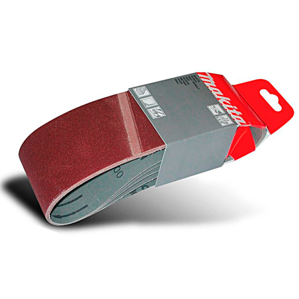 Шлифлента Makita, 76х457 мм, К80, 5 шт