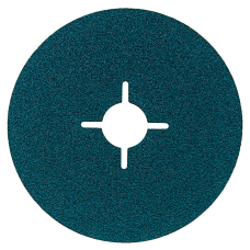 Шлифдиск Metabo P80, ZK, волокно, 125x22,23 мм