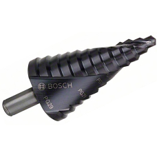 Ступенчатое сверло Bosch HSS-AlTiN, 12 ст., 6-37 мм, PG7-PG2