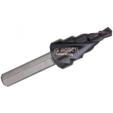 Ступенчатое сверло Bosch HSS-AlTiN, 5 ступ., 4-12 мм, 6 мм