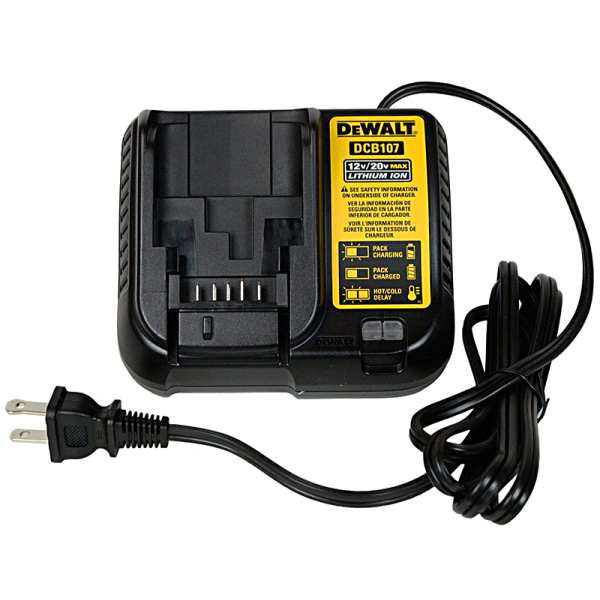 Зарядний пристрій DeWalt DCB107 10.8-20V 1.25A