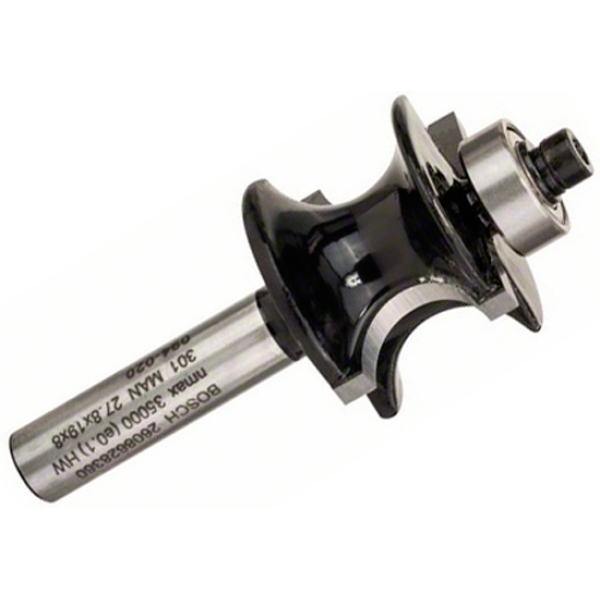 Фреза полукруглая Bosch 8 мм, 18,6×63 мм, R6