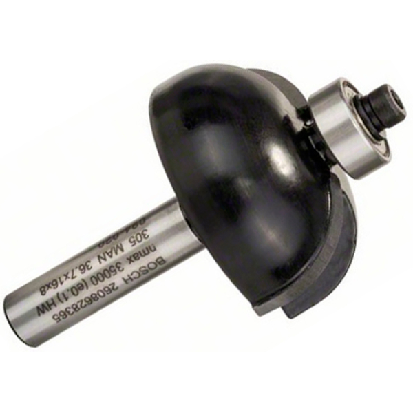 Фреза галтельная Bosch 8 мм, 36,7×14,7×58 мм, R12