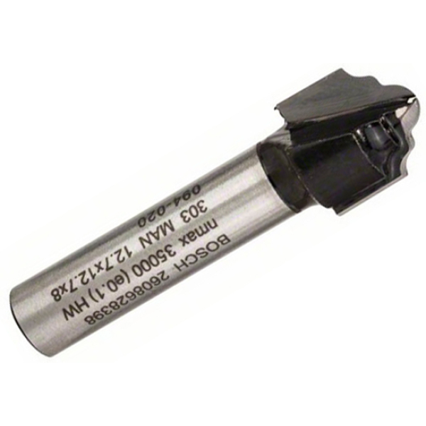 Фреза профильная H Bosch 8 мм, 12,7×12,4×46 мм, R2,4