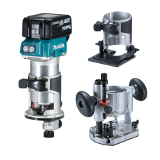 Аккумуляторный фрезер Makita DRT 50 RTJX2, 2x5.0Ah, з/у, кейс