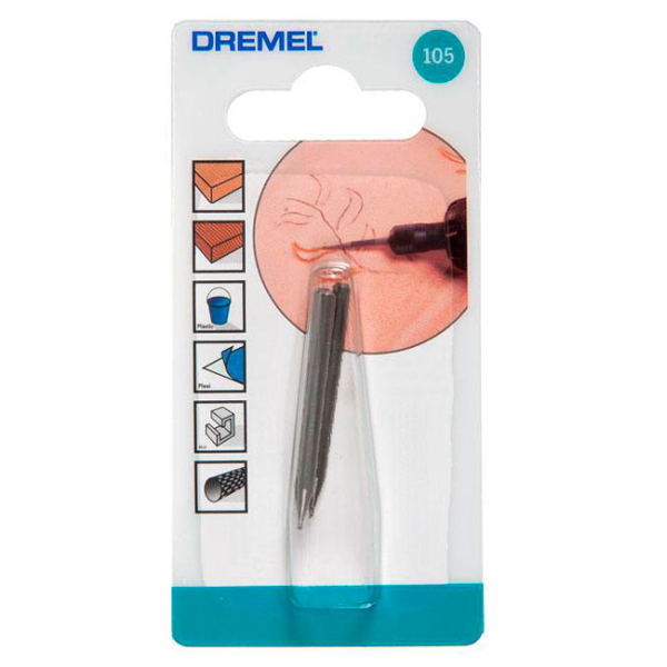 Гравірувальний бор Dremel 0,8 мм (105)