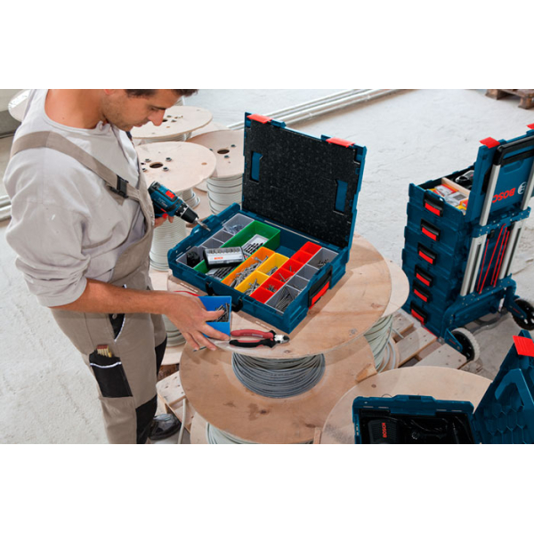 Комплект контейнерів для дрібних деталей Bosch L-BOXX 102 inset box, 13 шт