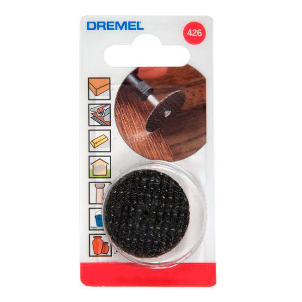 Круги відрізні арм. скловолокном Dremel (426) 32 мм, 5 шт