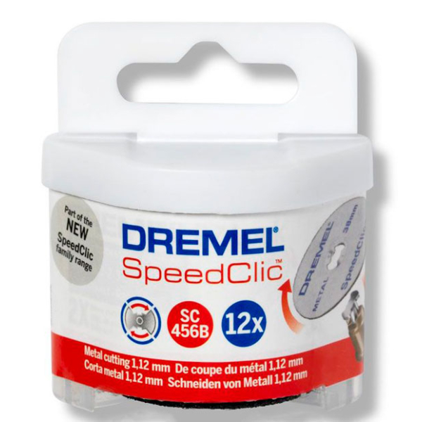 Круги відрізні Dremel EZ Speedclic 1,5 мм (SC456B), 12 шт