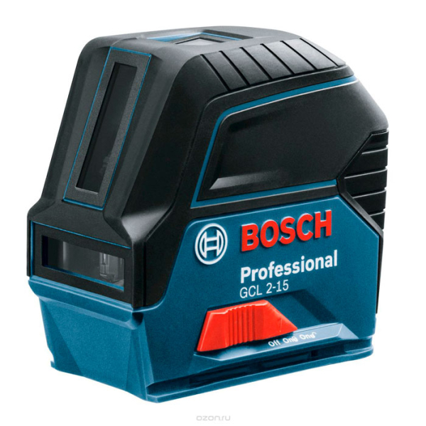 Линейный лазерный нивелир Bosch GCL 2-15