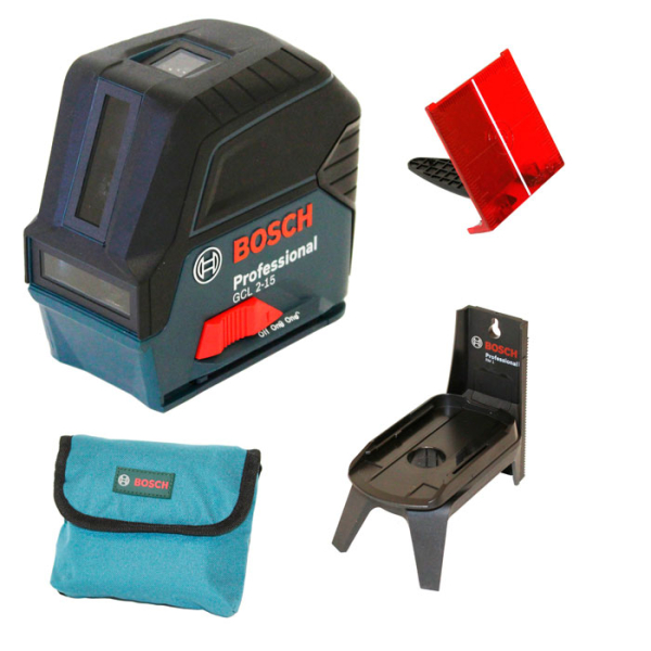 Линейный лазерный нивелир Bosch GCL 2-15