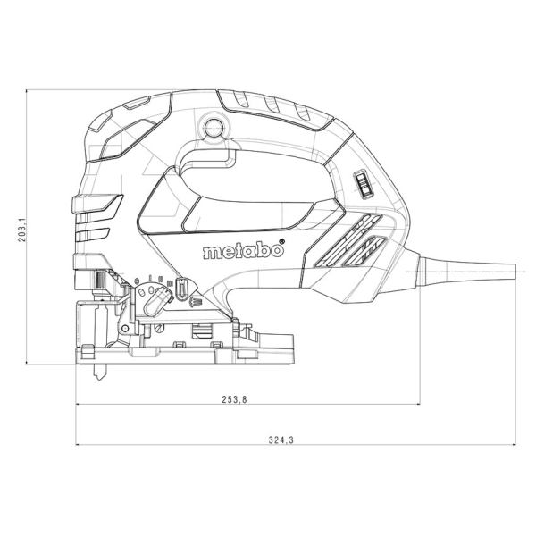 Лобзик Metabo STEB 140