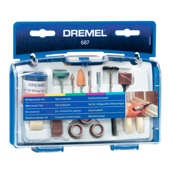 Набір насадок Dremel багатофункціональний, 52 шт (687)