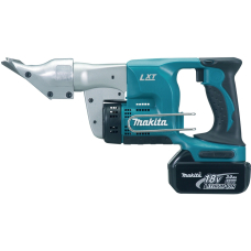 Аккумуляторные ножницы по металлу Makita DJS 130 RFE, 2х3.0Ah, з/у, кейс