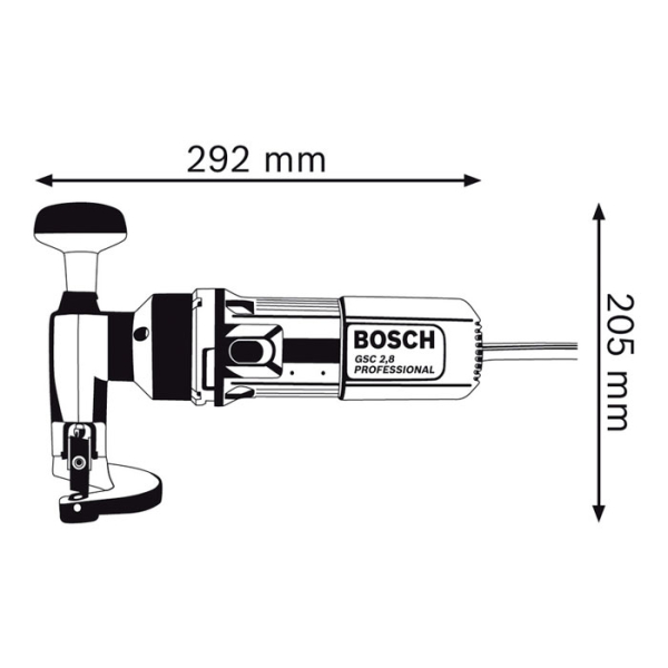 Ножницы Bosch GSC 2,8 Professional