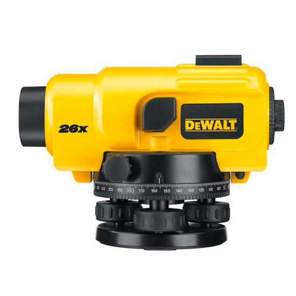 Оптический нивелир DeWalt DW096PK