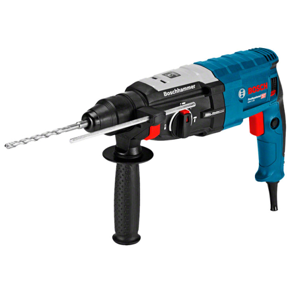 Перфоратор Bosch GBH 2-28 Professional, кейс, набор буров и зубил Bosch SDS-plus Mixed Set