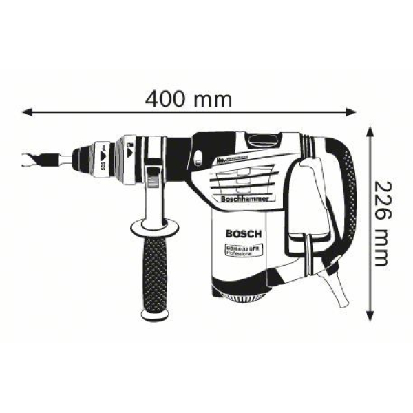 Перфоратор Bosch GBH 4-32 DFR set