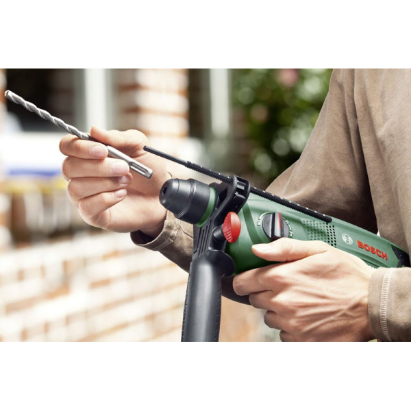 Перфоратор Bosch PBH 2100 RE, кейс, 2 свердла, 2 зубила