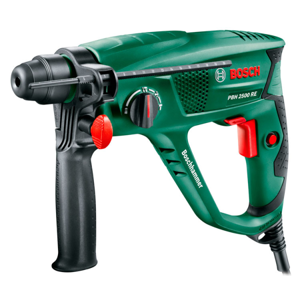 Перфоратор Bosch PBH 2500 RE, кейс