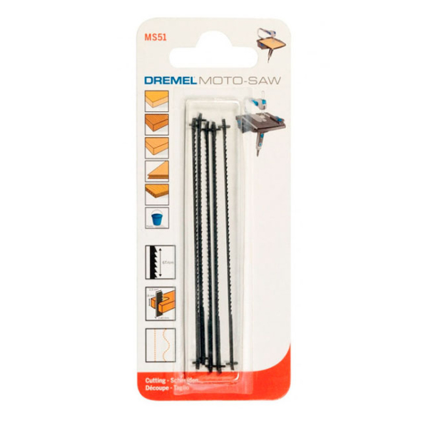 Пилка Dremel Moto-Saw (MS52) по дереву, 100×0,2 мм