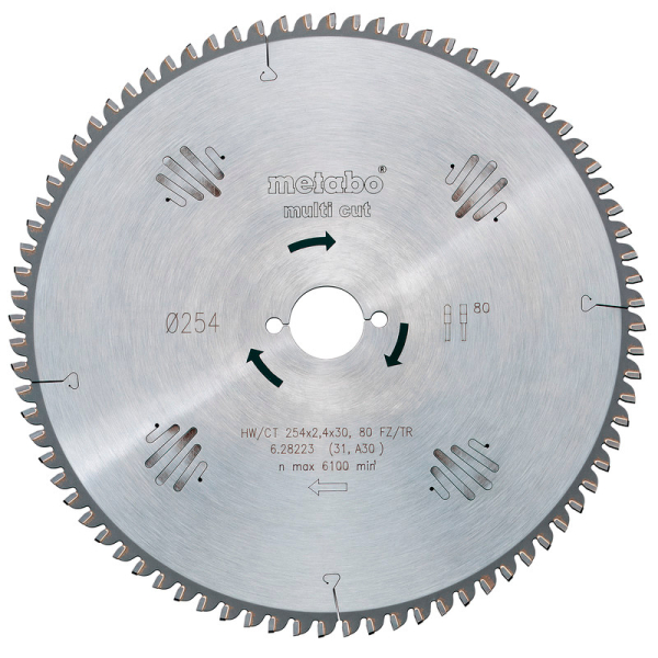 Пильний диск Metabo 190x20 мм, 54 FZ/TZ