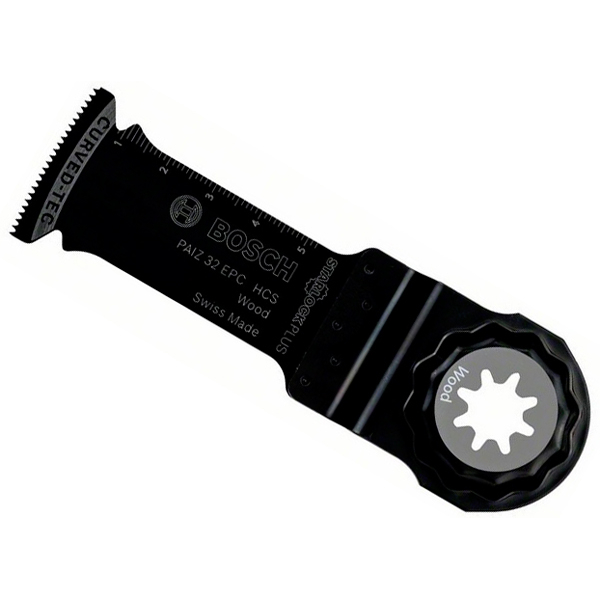 Погружное пильное полотно Bosch HCS PAIZ 32 EPC Wood, 60x32 мм