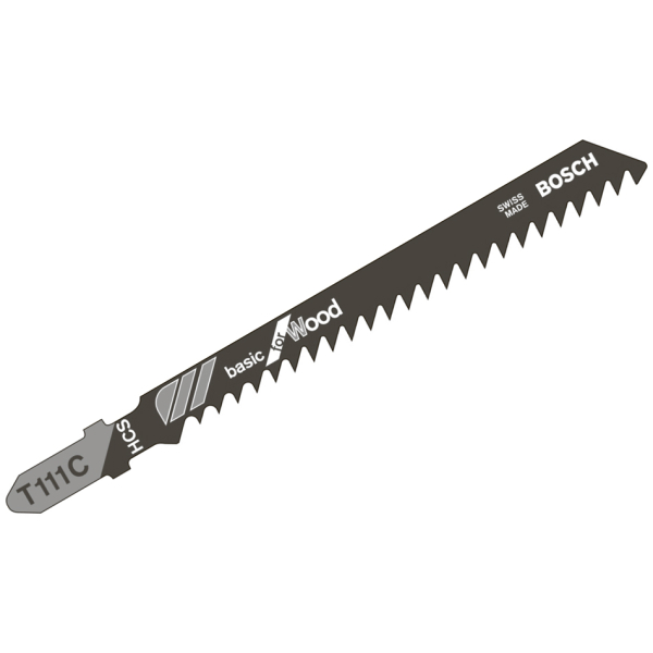 Пильное полотно HSC Bosch T 111 C, 3×100 мм, 2 шт