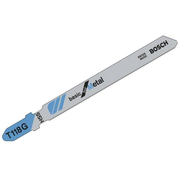 Пильное полотно HSS Bosch, T 118 G, 0,7×91 мм, 2 шт