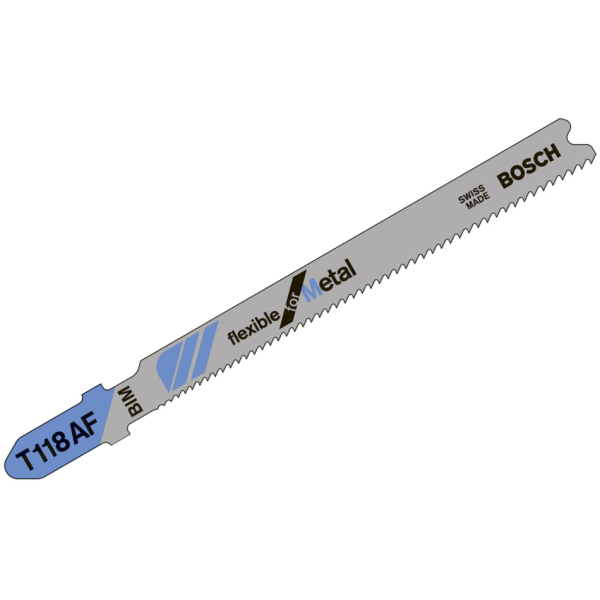 Пильное полотно BiM Bosch, T 118 AF, 1,1-1,5×91 мм, 2 шт