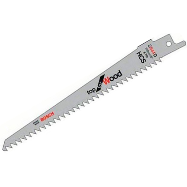 Пильное полотно Bosch S 644 D HCS, 6 TPI, 2 шт