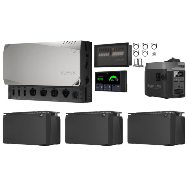 Комплект энергонезависимости EcoFlow Power Independence Kit 15 кВт/час (с генератором)