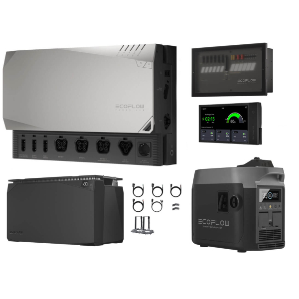 Комплект энергонезависимости EcoFlow Power Independence Kit 5 кВт/час (с генератором)