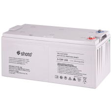 Аккумуляторная батарея Shoto 6CNF, 12 V, 200 Ah, Gel-Carbon