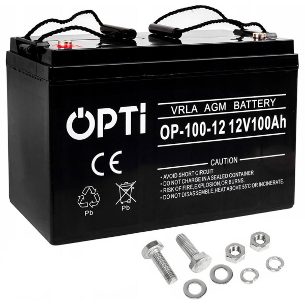 Аккумуляторная батарея Volt Polska AGM OPTI 12V 100 Ah VRLA