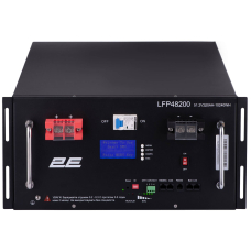 Аккумуляторная батарея 2E LFP48, 48 V, 200 Ah, 19" LCD 16S