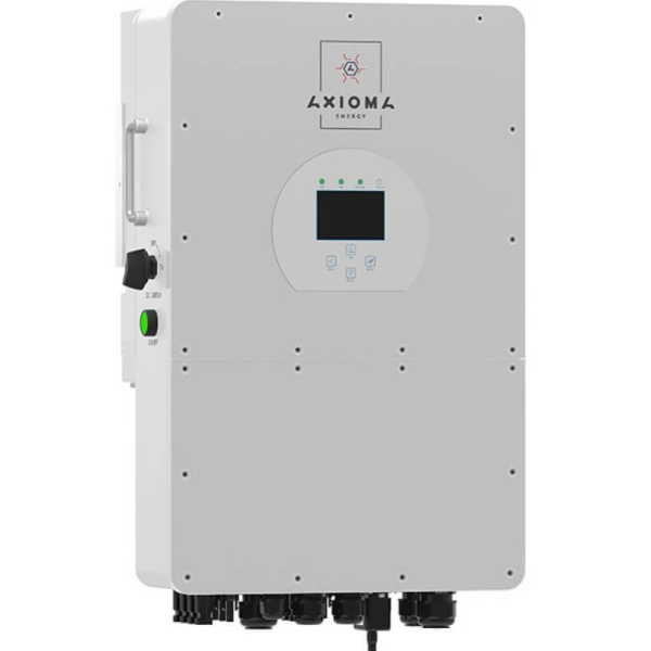Гібридний інвертор для акумуляторів високої напруги Axioma Energy ISGRID HV 10000, 10000ВА (10000Вт)