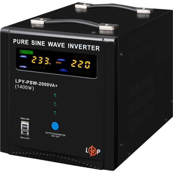 Источник бесперебойного питания LogicPower LPY-PSW-2000VA+, 1400W/24V
