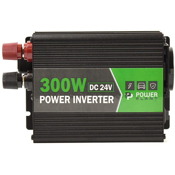 Інвертор автомобільний PowerPlant HYM300-242, 24V