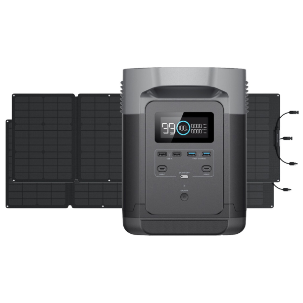 Комплект EcoFlow DELTA + 2 панели 110W Solar Panel