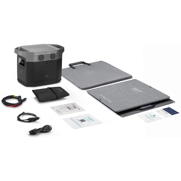 Комплект EcoFlow DELTA + 2 панелі 110W Solar Panel
