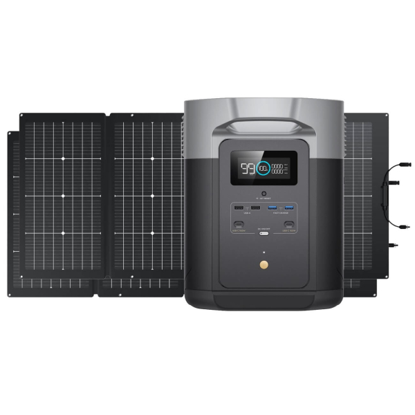 Комплект EcoFlow DELTA Max 1600 + 2 панелі 220W Solar Panel