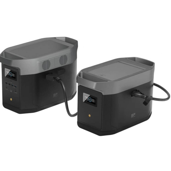 Комплект EcoFlow DELTA Max 1600 + додатковий акумулятор DELTA Max Extra Battery (3628 Вт/год, 2000 Вт)