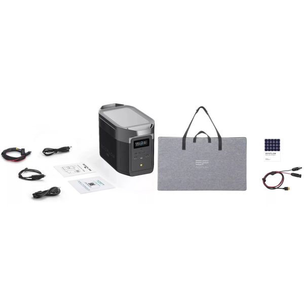 Комплект EcoFlow DELTA Max 2000 + 400W Solar Panel