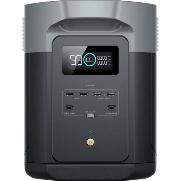 Зарядна станція EcoFlow DELTA 2 Max, 2048 Вт/год, 2400 Вт