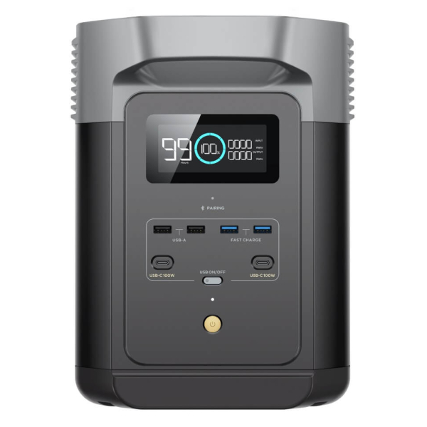 Зарядная станция EcoFlow DELTA 2, 1024 Вт/час, 1800 Вт